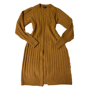 Rust Brown Duster Cardigan